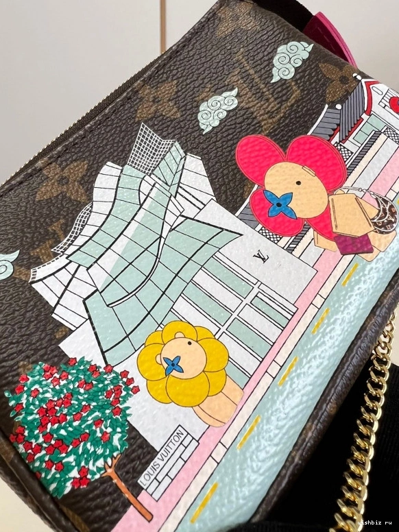 WIS MINI LOUIS ACCESSOIRES VUITTON POCHETTE 0719